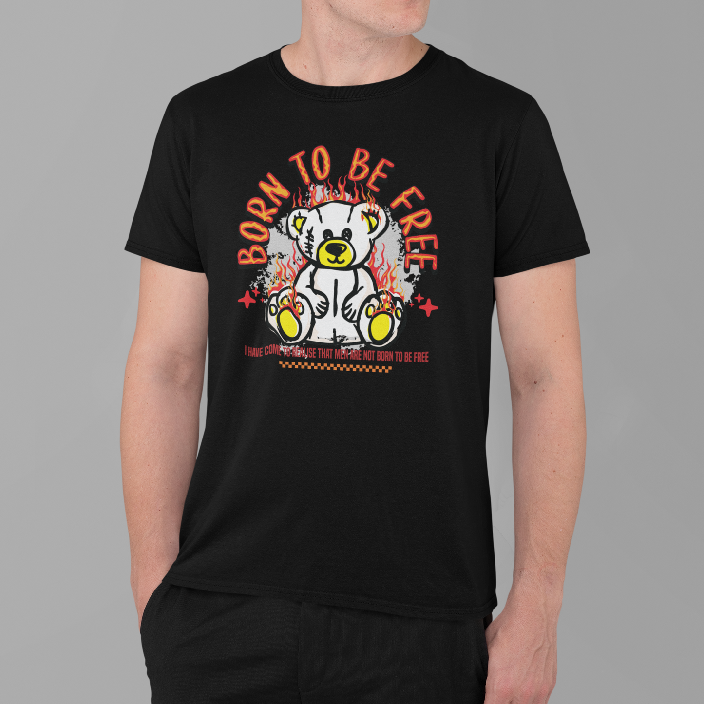 Majica Teddy Born to be free