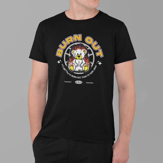 Majica Teddy  Burn out