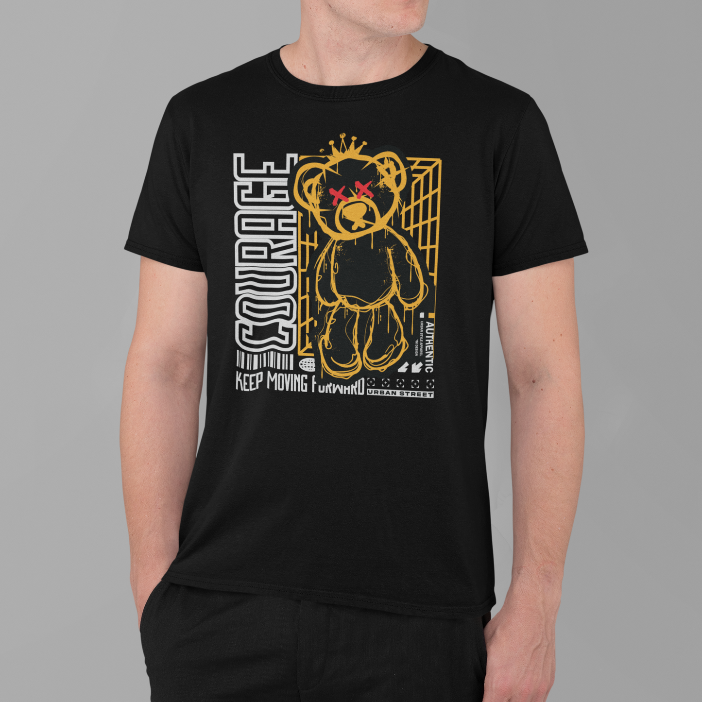 Majica Teddy  Courage