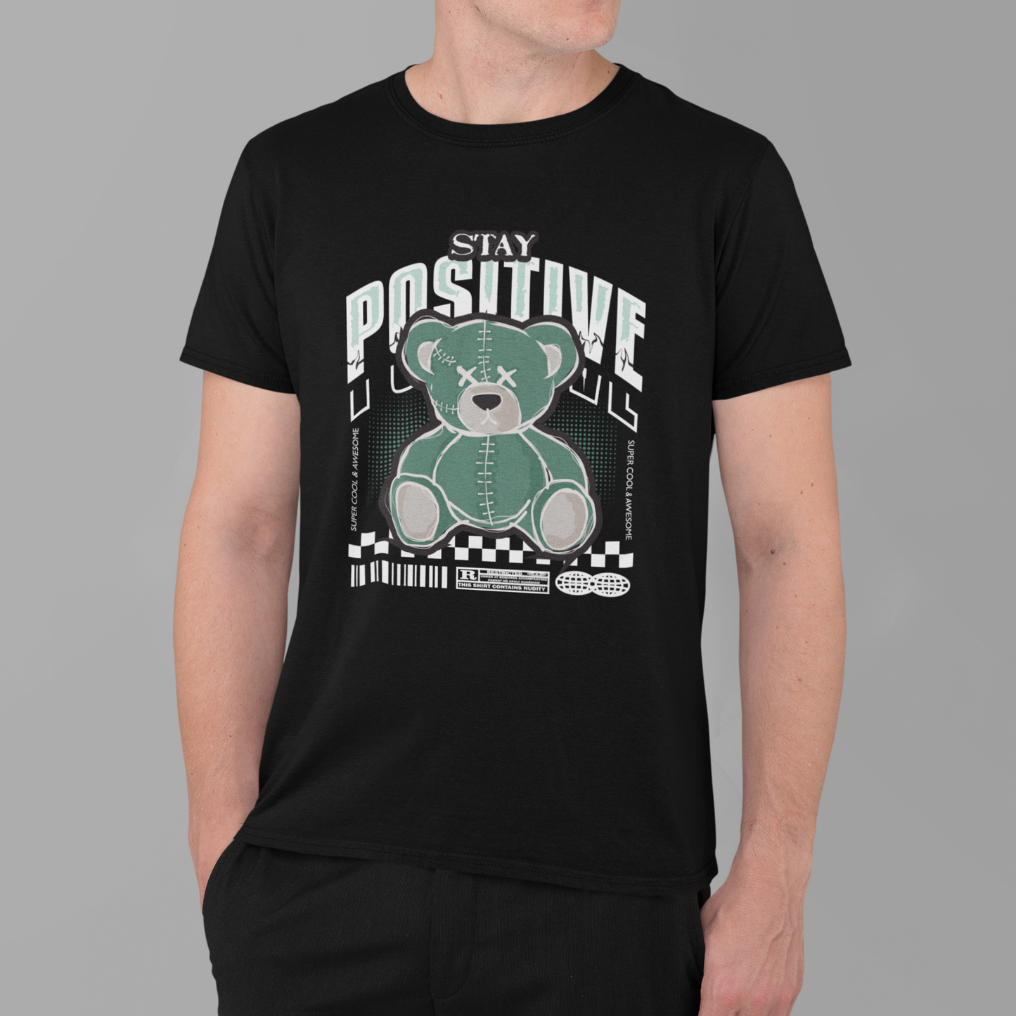 Majica Teddy Stay positive